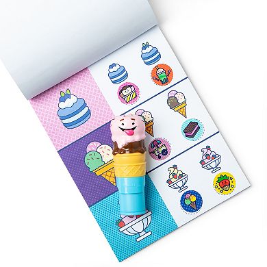 Melissa & Doug Sticker WOW!™ Activity Pad & Sticker Stamper - Ice Cream
