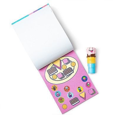 Melissa & Doug Sticker WOW!™ Activity Pad & Sticker Stamper - Ice Cream