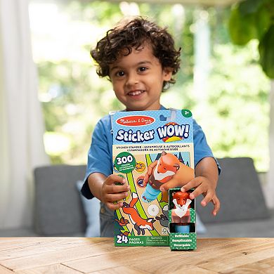 Melissa & Doug Sticker WOW!™ Activity Pad & Fox Sticker Stamper Fox