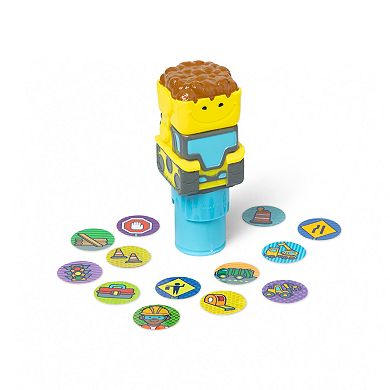 Melissa & Doug Sticker WOW!™ Activity Pad & Bulldozer Sticker Stamper