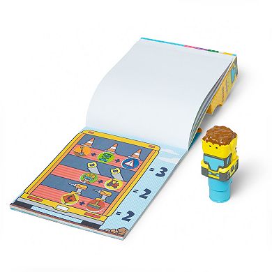 Melissa & Doug Sticker WOW!™ Activity Pad & Bulldozer Sticker Stamper