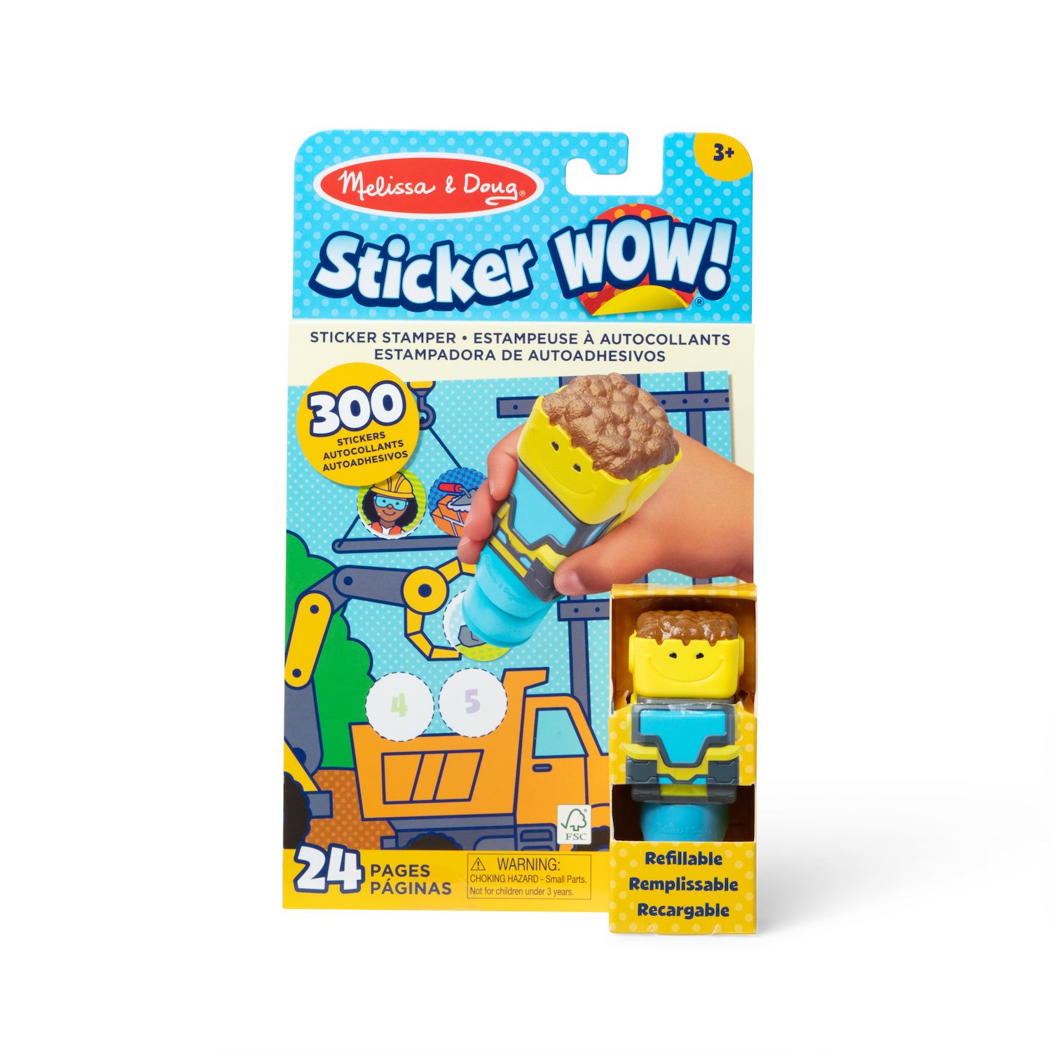Melissa & Doug Nationalparks Aufkleber-Set – Wiederverwendbare Sticker, 101 Stück, Für Kinder Ab 4 Jahren