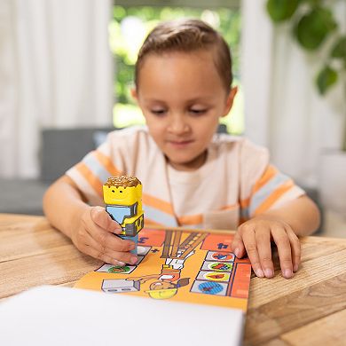Melissa & Doug Sticker WOW!™ Activity Pad & Bulldozer Sticker Stamper