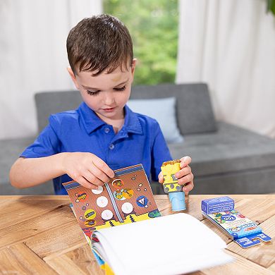 Melissa & Doug Sticker WOW!™ Activity Pad & Bulldozer Sticker Stamper