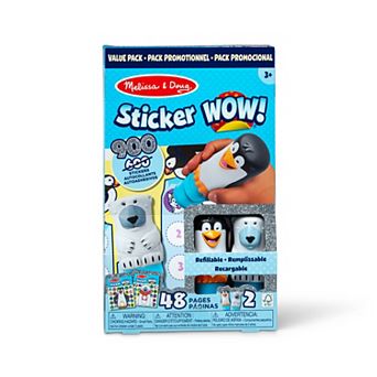 Melissa & Doug Sticker WOW!® Activity Pads & Sticker Stampers Winter Value Pack