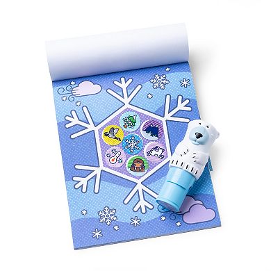 Melissa & Doug Sticker WOW!® Activity Pads & Sticker Stampers Winter Value Pack
