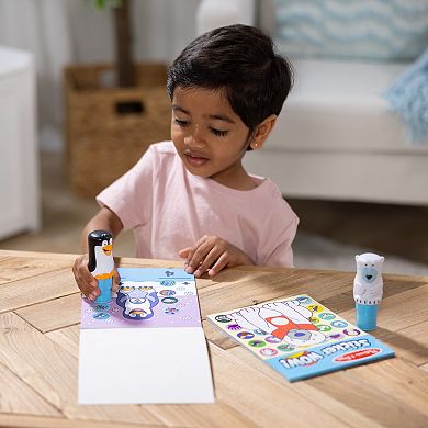Melissa & Doug Sticker WOW!® Activity Pads & Sticker Stampers Winter Value Pack