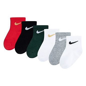 Baby & Toddler Nike 6-Pack Holiday Crew Socks
