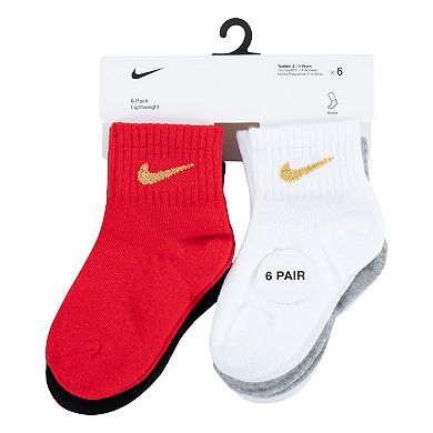 Baby & Toddler Nike 6-Pack Holiday Crew Socks