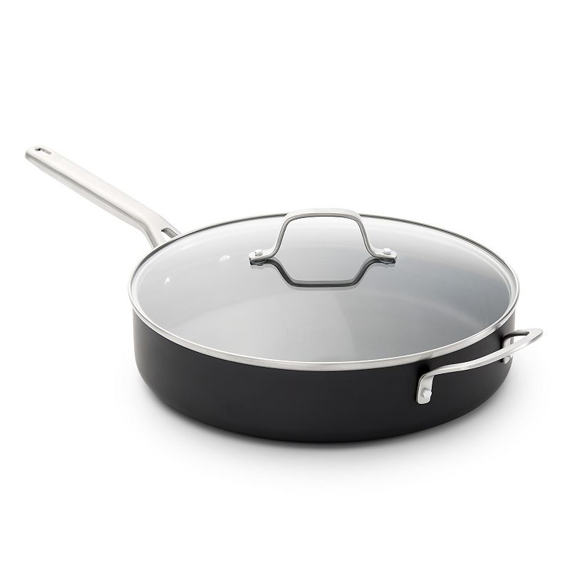 Calphalon® Hard-Anodized Aluminum Nonstick 5-qt. Sauté Pan with Lid, None