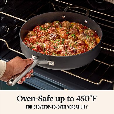Calphalon Hard-Anodized Aluminum Nonstick 5-qt. Sauté Pan with Lid