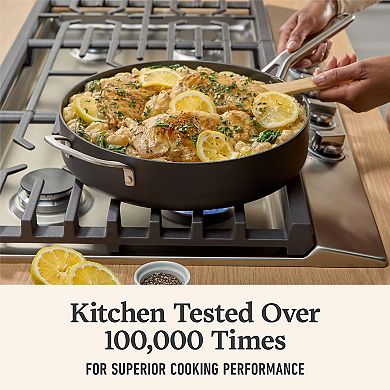 Calphalon Hard-Anodized Aluminum Nonstick 5-qt. Sauté Pan with Lid