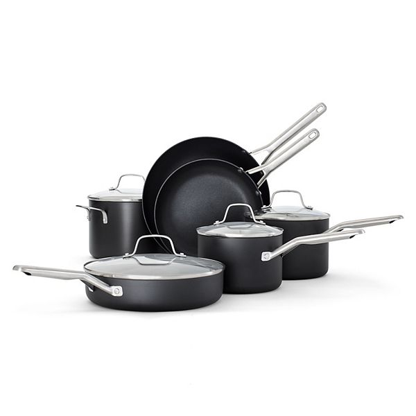 Calphalon® Hard-Anodized Aluminum Nonstick 10-pc. Cookware Set - None