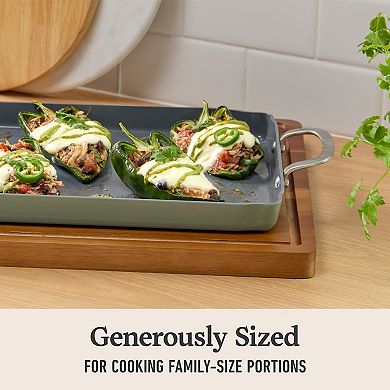 Calphalon Ceramic Nonstick Double Stovetop Griddle