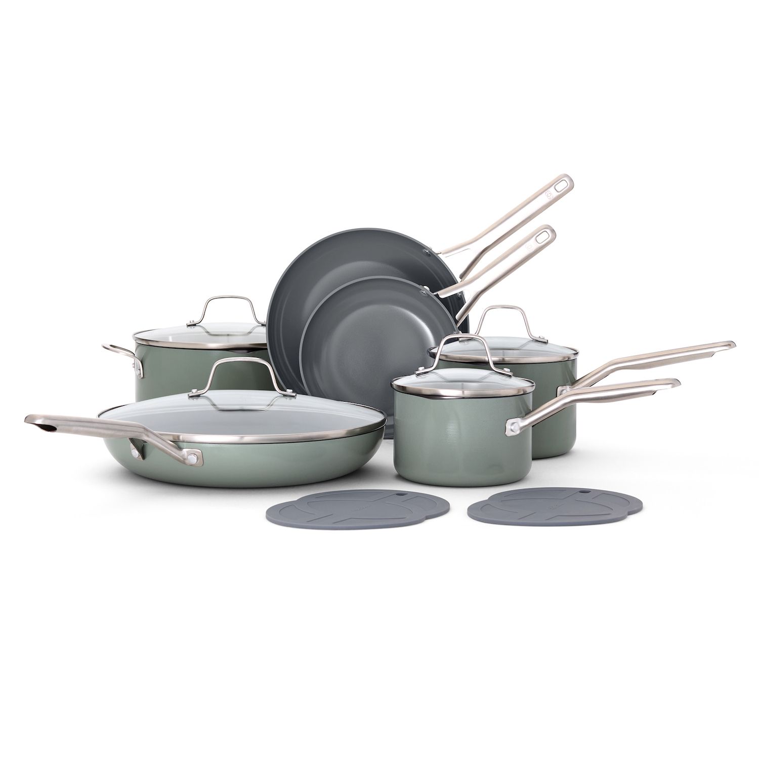 HOMGEN Batteur Plat en Acier Inoxydable 4.5qt-5qt -Fouet pour