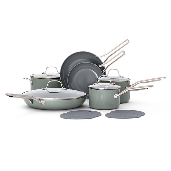 Calphalon® Ceramic Nonstick 12-pc. Cookware Set - Navy