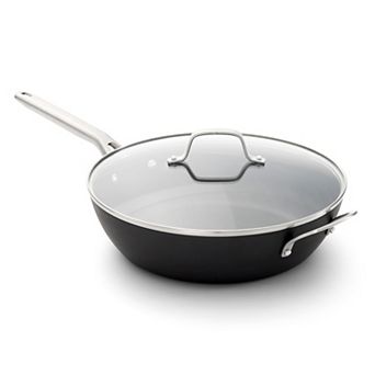 Calphalon® Hard-Anodized Aluminum Nonstick 12 in Jumbo Frying Pan with Lid