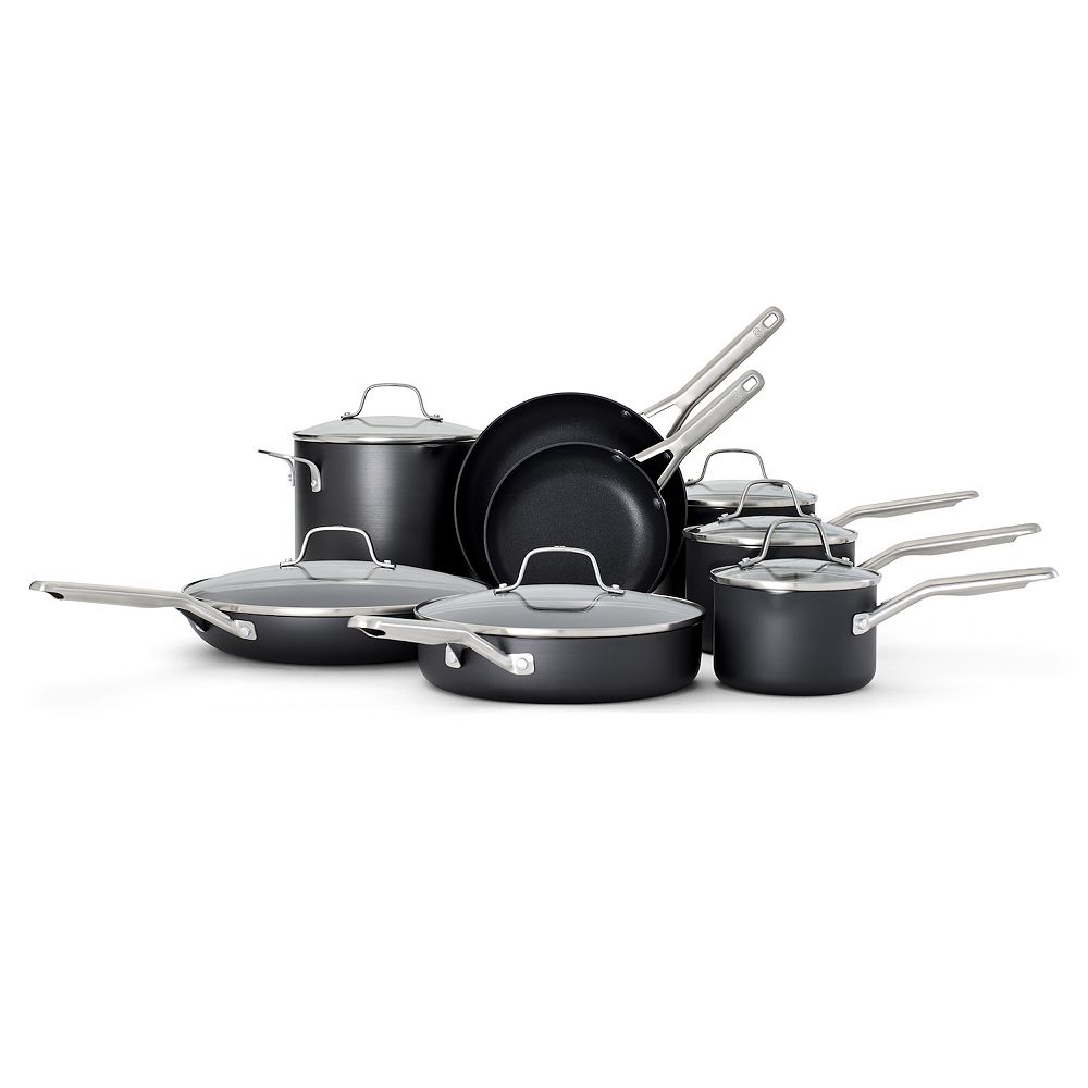 Calphalon® Hard-Anodized Aluminum Nonstick 14-pc. Cookware Set