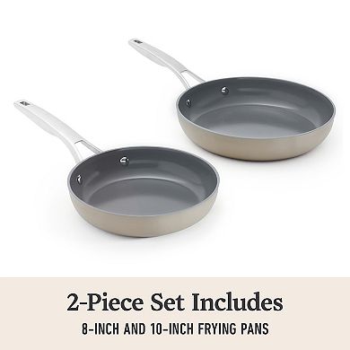 Calphalon Premier Ceramic Nonstick 8-in. & 10-in. Frying Pan Set