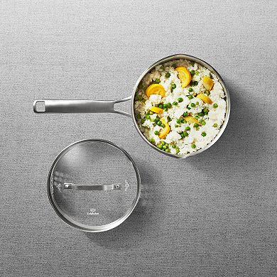 Calphalon® Classic™ Stainless Steel 3.5-Quart Sauce Pan with Cover
