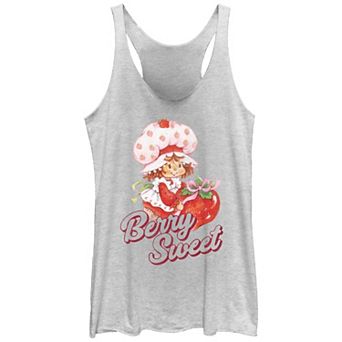 Juniors' Strawberry Shortcake Berry Sweet Racerback Tank Top