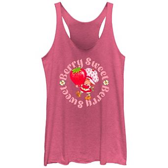 Juniors' Strawberry Shortcake Berry Sweet Racerback Tank Top