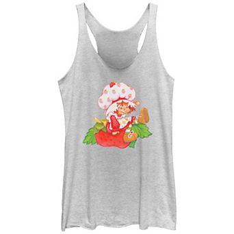 Juniors' Strawberry Shortcake Berry Chill Racerback Tank Top