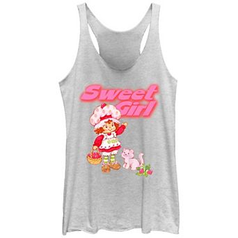 Juniors' Strawberry Shortcake Sweet Girl Racerback Tank Top