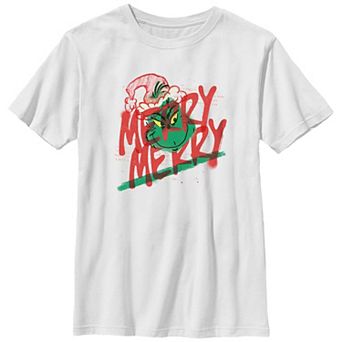Boys 8-20 Dr. Seuss Grinch Merry Merry Graphic Tee