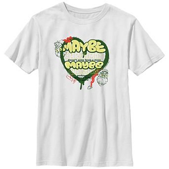 Boys 8-20 Dr. Seuss Grinch Maybe Maybe Graphic Tee