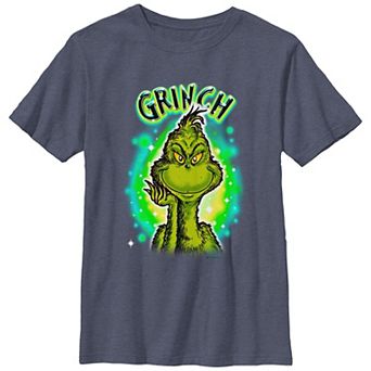 Boys 8-20 Dr. Seuss The Grinch You're A Mean One Graphic Tee