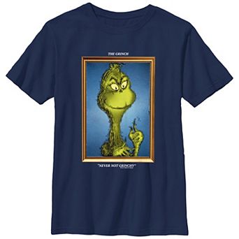 Boys 8-20 Dr. Seuss The Grinch Merry Christmas Graphic Tee
