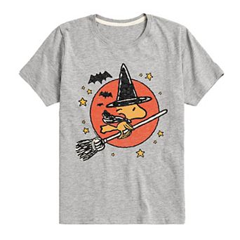 Boys 8-20 Peanuts Woodstock Witch Graphic Tee