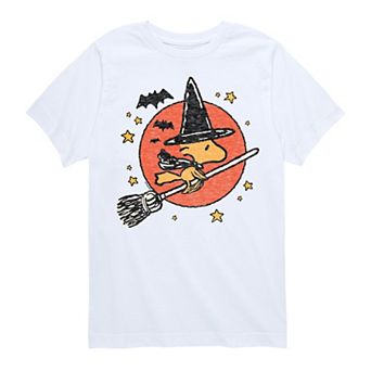 Boys 8-20 Peanuts Woodstock Witch Graphic Tee