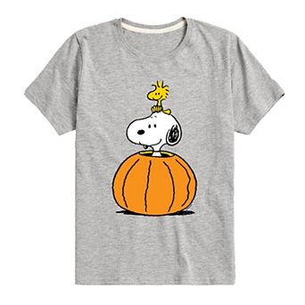 Boys 8-20 Peanuts Snoopy Woodstock Pumpkin Graphic Tee