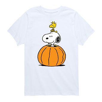 Boys 8-20 Peanuts Snoopy Woodstock Pumpkin Graphic Tee