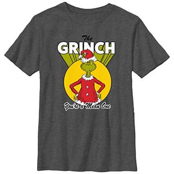 Boys 8-20 Dr. Seuss Grinch Portrait Never Not Grinchy Graphic Tee