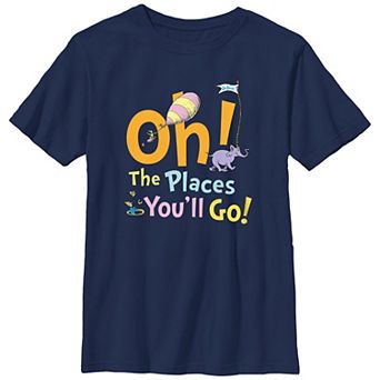 Boys 8-20 Dr. Seuss Oh! The Places You'll Go Graphic Tee