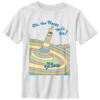 Boys 8-20 Dr. Seuss Oh The Places You'll Go Graphic Tee