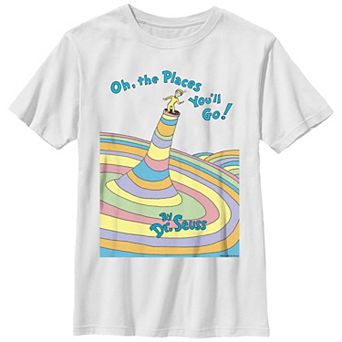Boys 8-20 Dr. Seuss Oh The Places You'll Go Graphic Tee