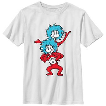 Boys 8-20 Dr. Seuss Thing 1 And Thing 2 Graphic Tee
