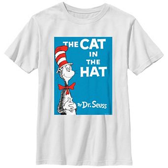 Boys 6-20 Dr. Seuss The Cat In The Hat Cover Graphic Tee