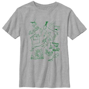 Boys 8-20 Dr. Seuss Green Eggs And Ham Graphic Tee