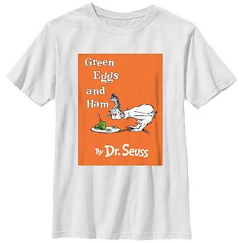 Boys 8-20 Dr. Seuss Green Eggs And Ham Cover Graphic Tee