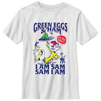 Boys 8-20 Dr. Seuss Green Eggs And Ham Do you Like Them? Graphic Tee