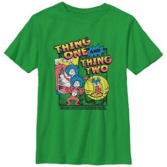 Boys 8-20 Dr. Seuss Thing One And Thing Two Graphic Tee
