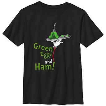 Boys 8-20 Dr. Seuss Green Eggs And Ham Are Served Graphic Tee