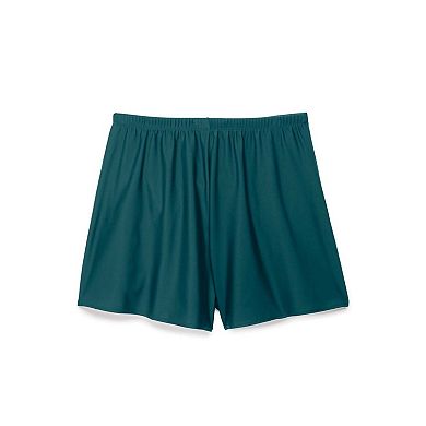 Swim 365 Women's Plus Size Relaxed-Fit Tummy Control Swim Short