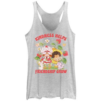 Juniors' Strawberry Shortcake Friendship Grow Racerback Tank Top