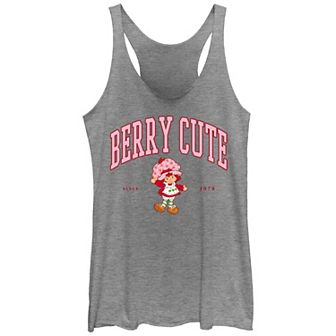 Juniors' Strawberry Shortcake Berry Cute Since 1979 Racerback Tank Top